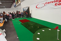 CARVINGGOLF: Short Golf Video auf der Spielaktiv Messe Innsbruck 2023